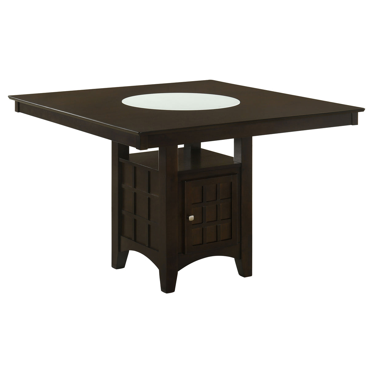 Gabriel Square Counter Height Dining Set Cappuccino