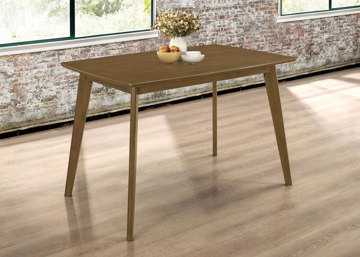 Coaster Kersey Rectangular 47-inch Wood Dining Table Chestnut