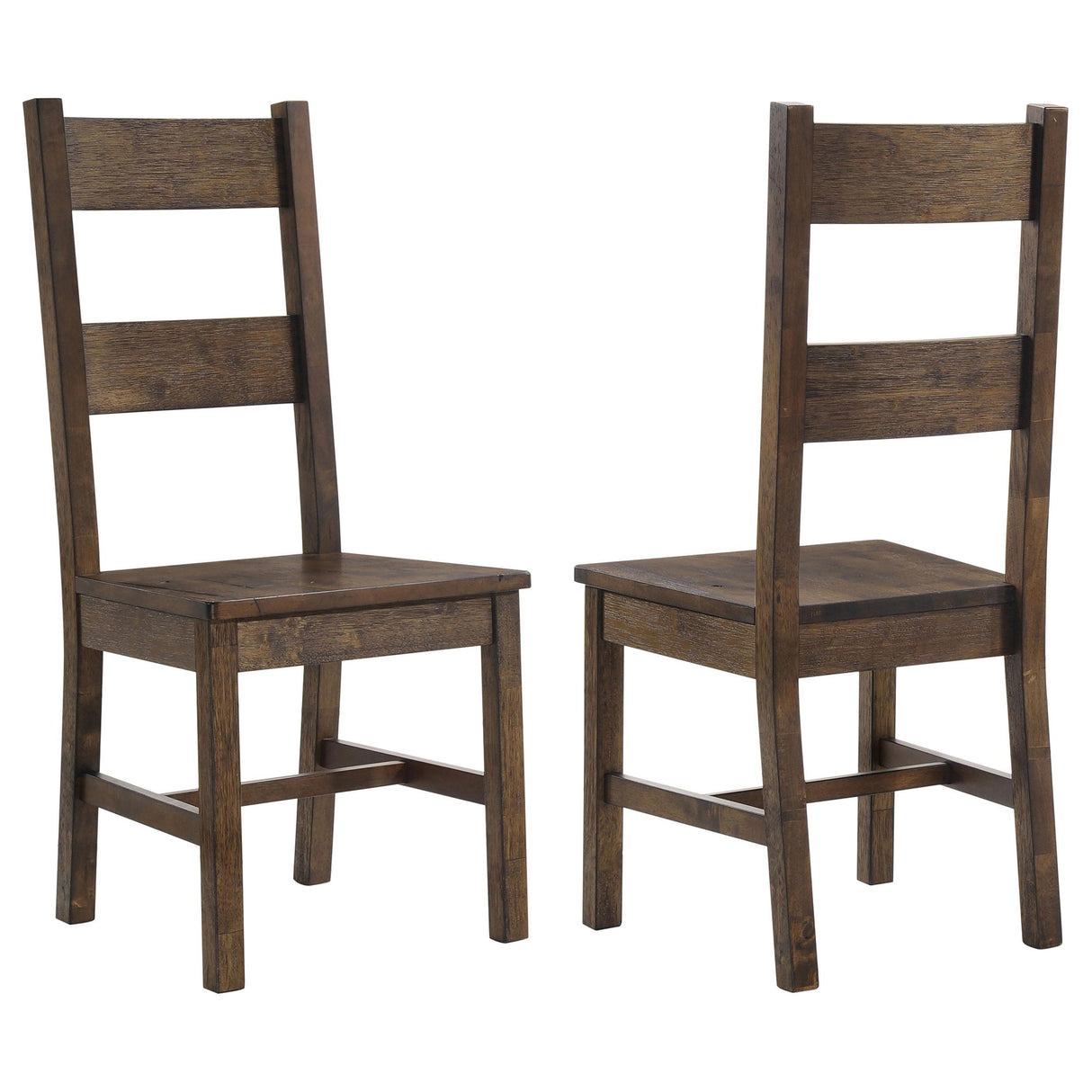 Coaster Coleman Dining Side Chair Rustic Golden Brown (Set of 2)