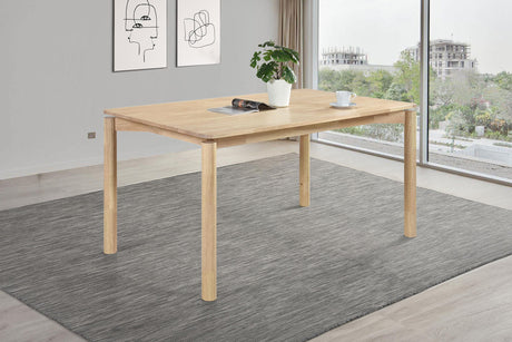 Coaster Parkridge 59-inch Rectangular Dining Table White Washed