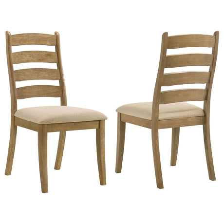 Coaster Danvers Wood Dining Side Chair Brown Oak (Set of 2)