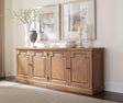 Coaster Florence 4-door Dining Sideboard Buffet Cabinet Rustic Honey