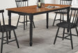 Coaster Hollyoak Rectangular 63-inch Wood Dining Table Walnut