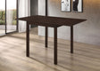 Coaster Kelso Rectangular 52-inch Extension Dining Table Cappuccino