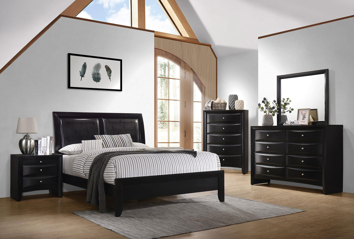 Coaster Briana 5-piece Eastern King Bedroom Set Black