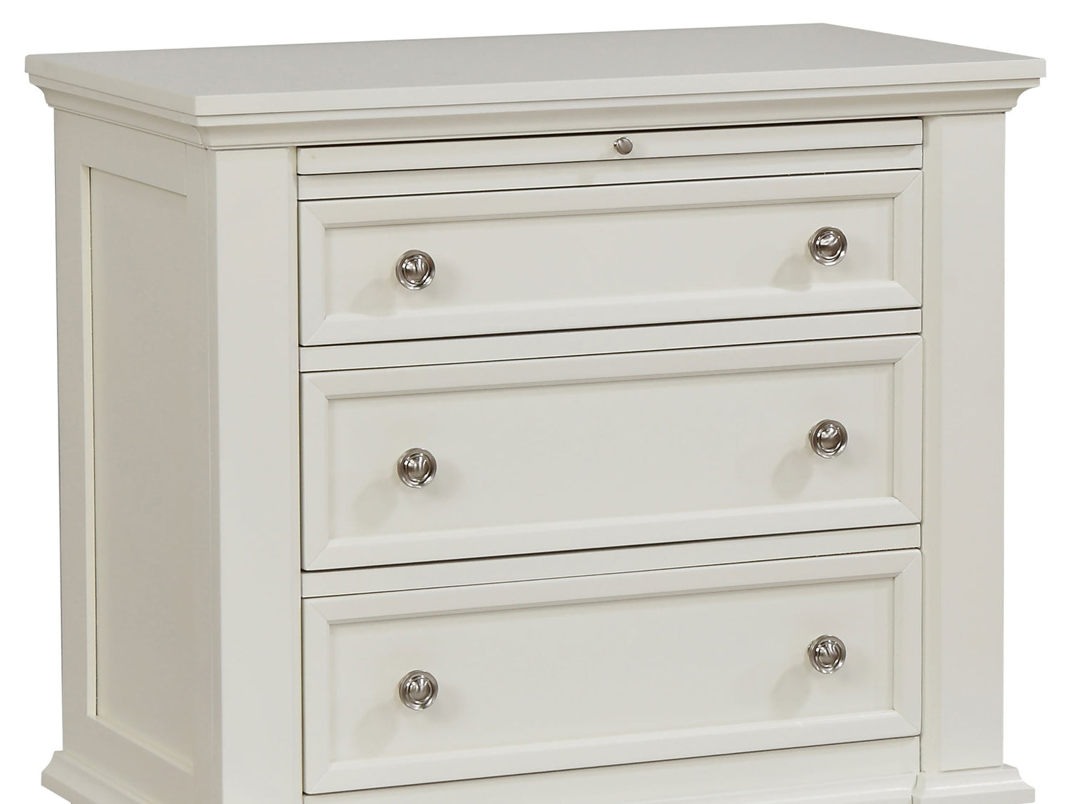 Sandy Beach 5-piece Queen Bedroom Set Cream White