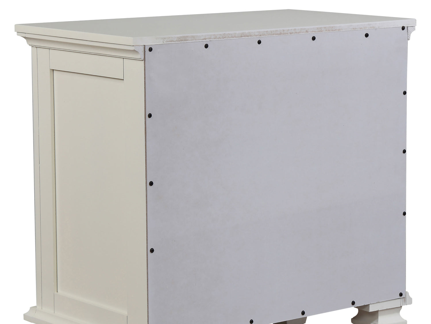 Sandy Beach 5-piece Queen Bedroom Set Cream White