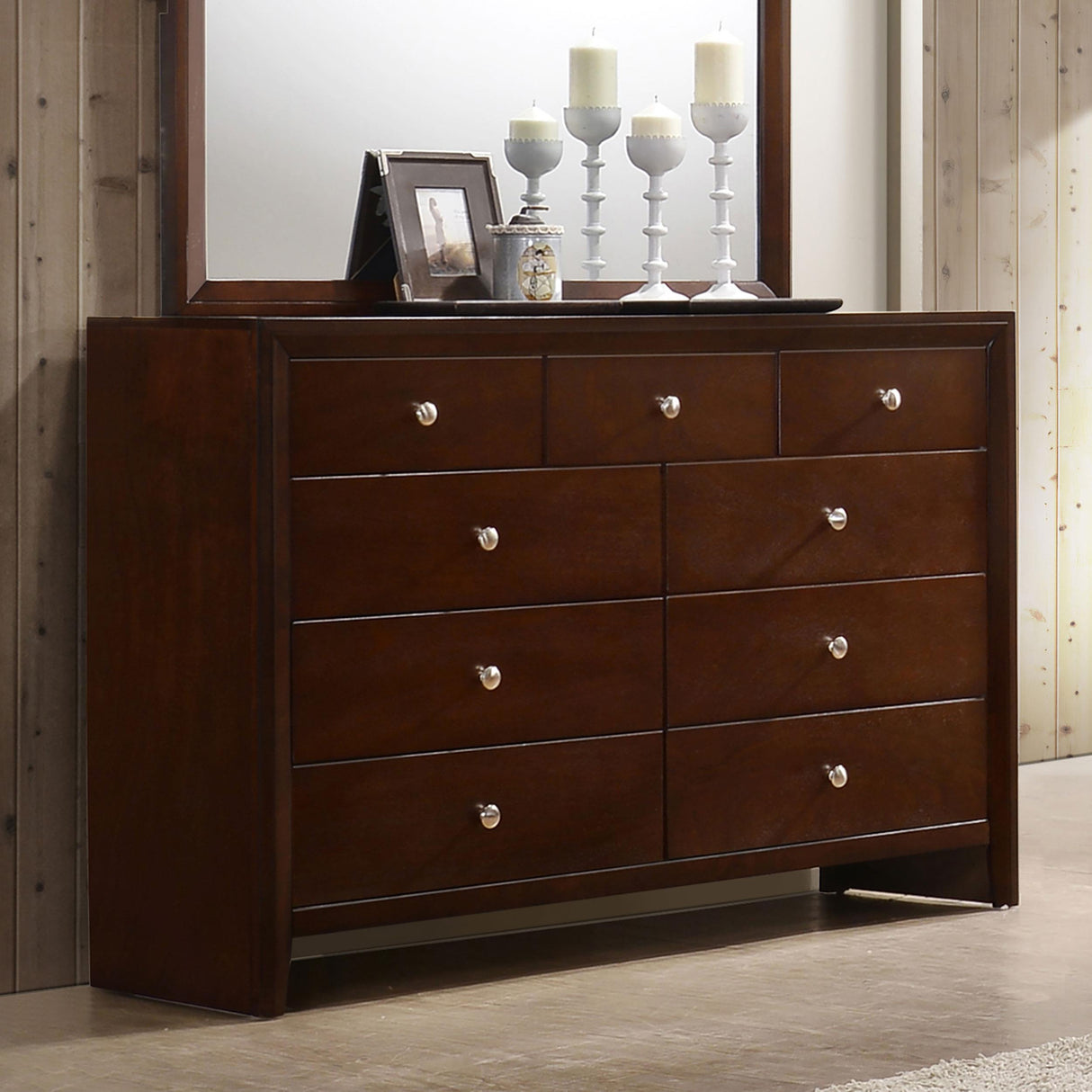 Coaster Serenity 9-drawer Dresser Rich Merlot