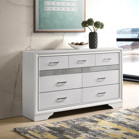 Coaster Miranda 7-drawer Dresser White