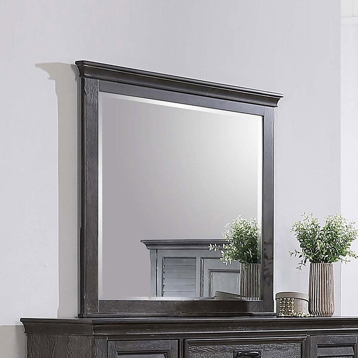 Coaster Franco Dresser Mirror Weathered Sage