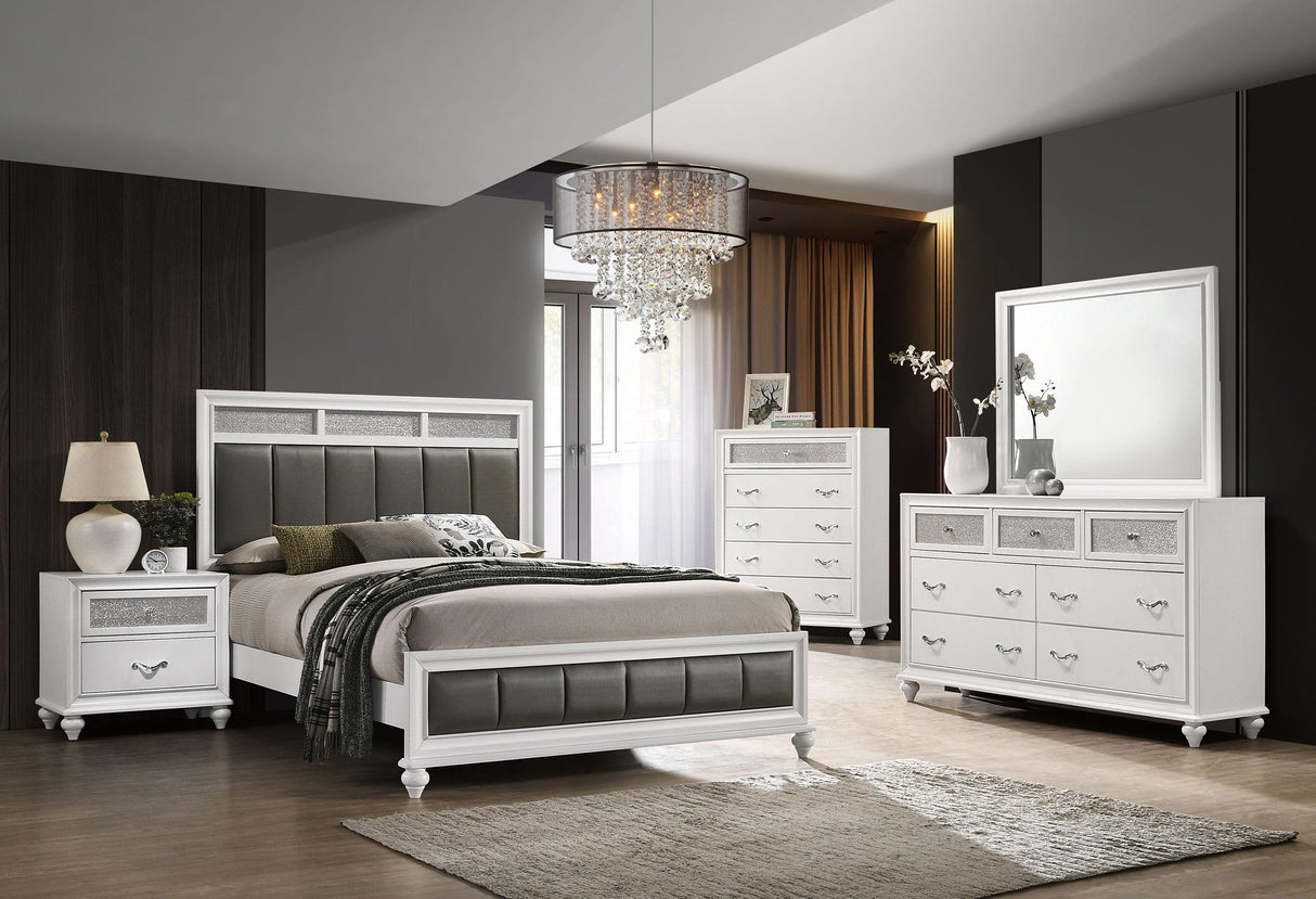 Coaster Barzini 5-piece Queen Bedroom Set White