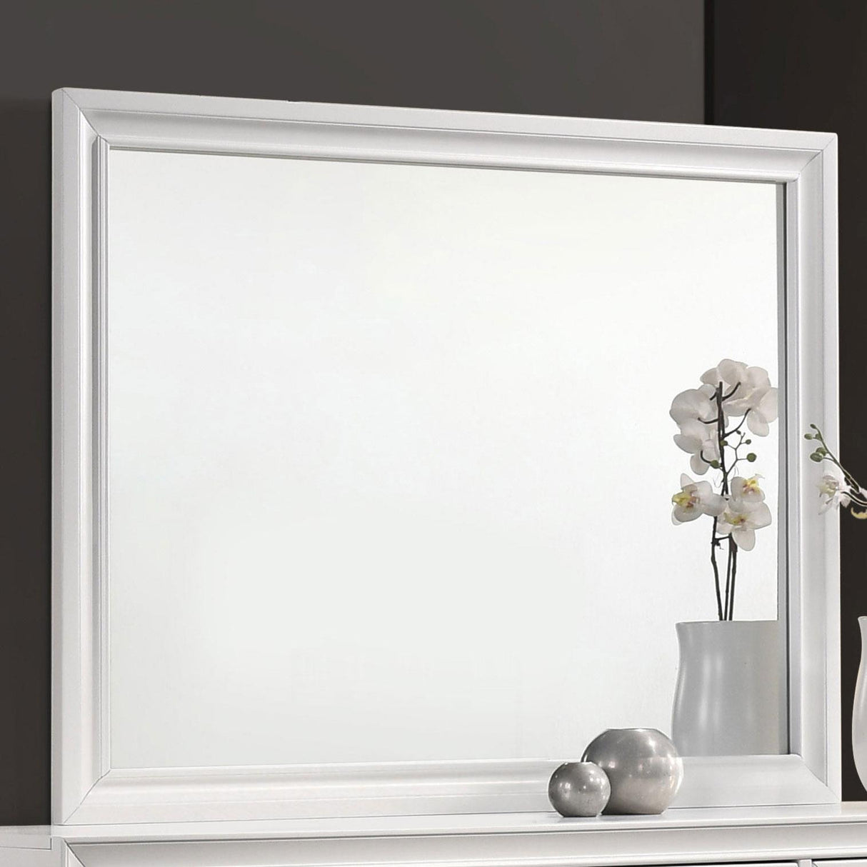 Coaster Barzini Dresser Mirror White
