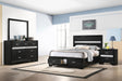 Coaster Miranda 4-piece Full Bedroom Set Black