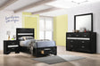 Coaster Miranda 4-piece Twin Bedroom Set Black