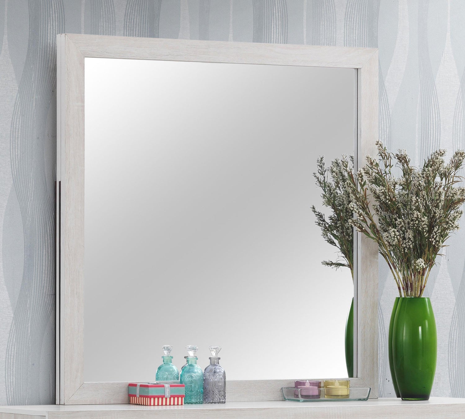 Coaster Brantford Dresser Mirror Coastal White