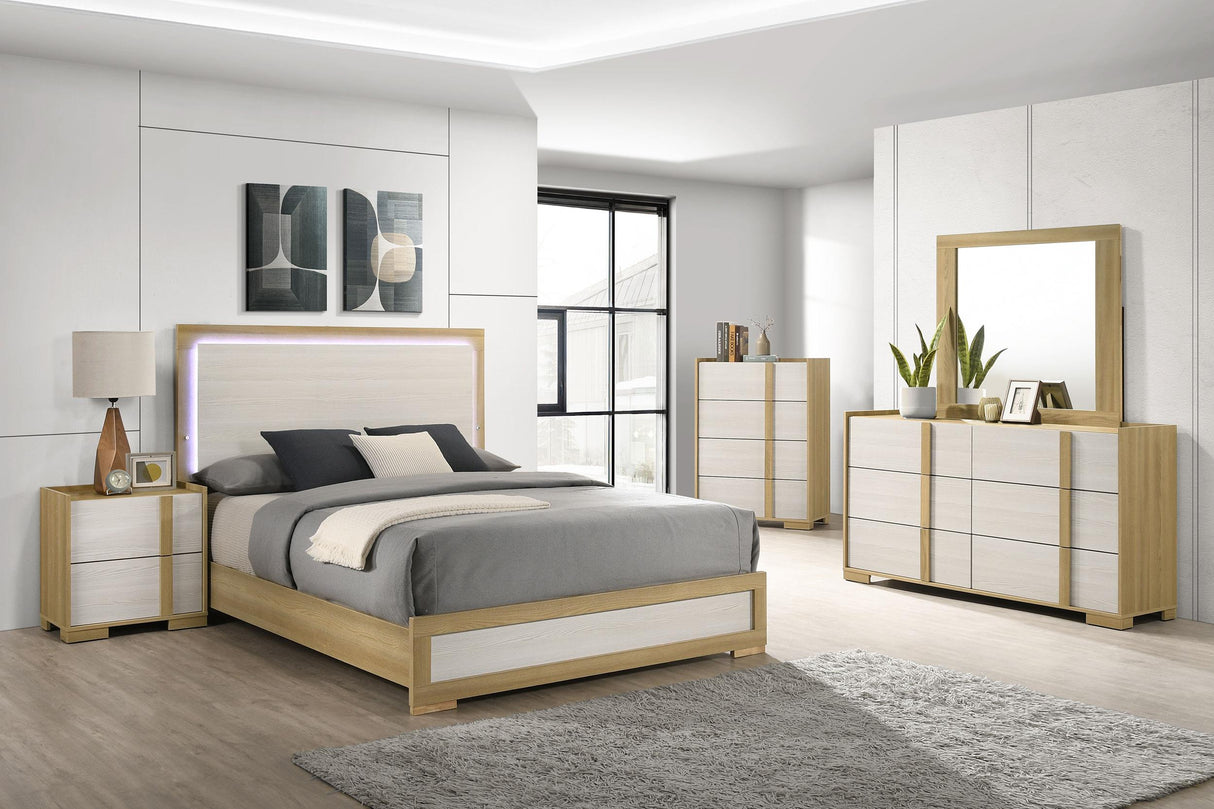 Coaster Hyland 5-piece Eastern King Bedroom Set Natural