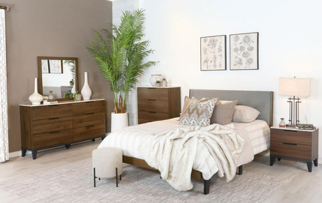Coaster Mays 5-piece Eastern King Bedroom Set Walnut