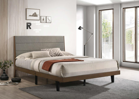 Coaster Mays Wood Eastern King Panel Bed Walnut