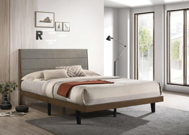 Coaster Mays Wood Eastern King Panel Bed Walnut