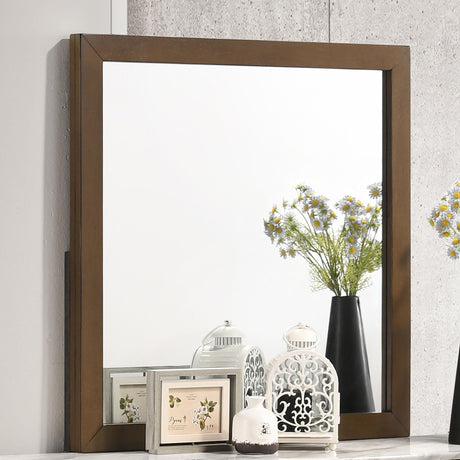Coaster Mays Dresser Mirror Walnut