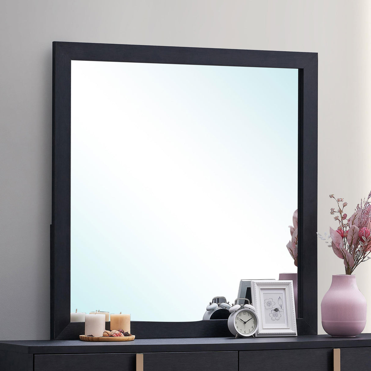 Coaster Marceline Dresser Mirror Black