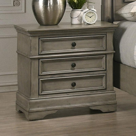 Coaster Manchester 3-drawer Nightstand Wheat Brown