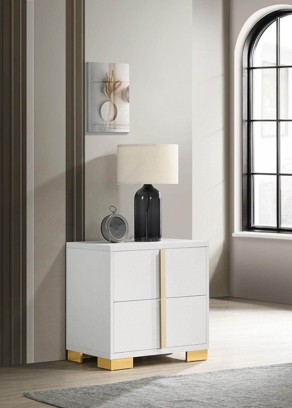 Coaster Marceline 2-drawer Nightstand White