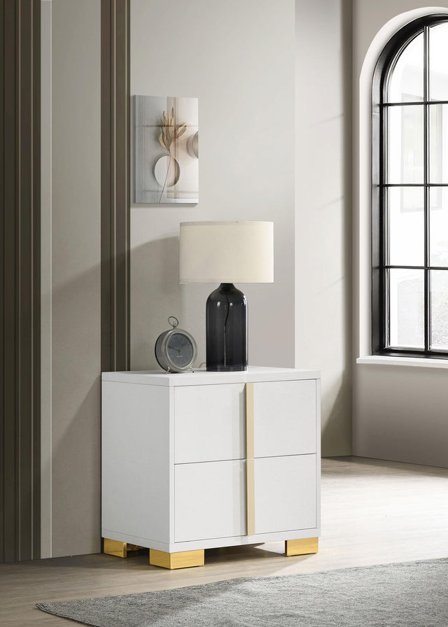 Coaster Marceline 2-drawer Nightstand White