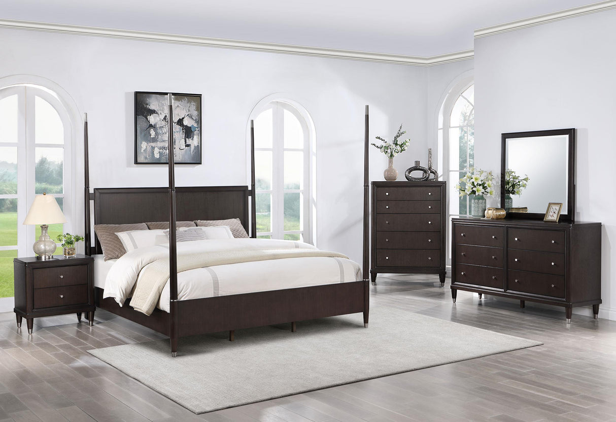 Coaster Emberlyn 5-piece Eastern King Bedroom Set Brown