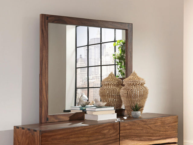 Coaster Winslow Dresser Mirror Smokey Walnut