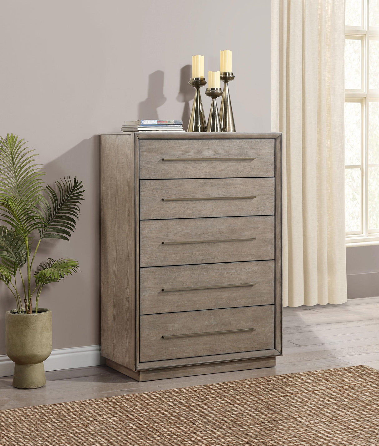 Coaster Durango 8-drawer Bedroom Chest Washed Oak