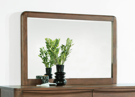 Coaster Maderia Dresser Mirror Walnut