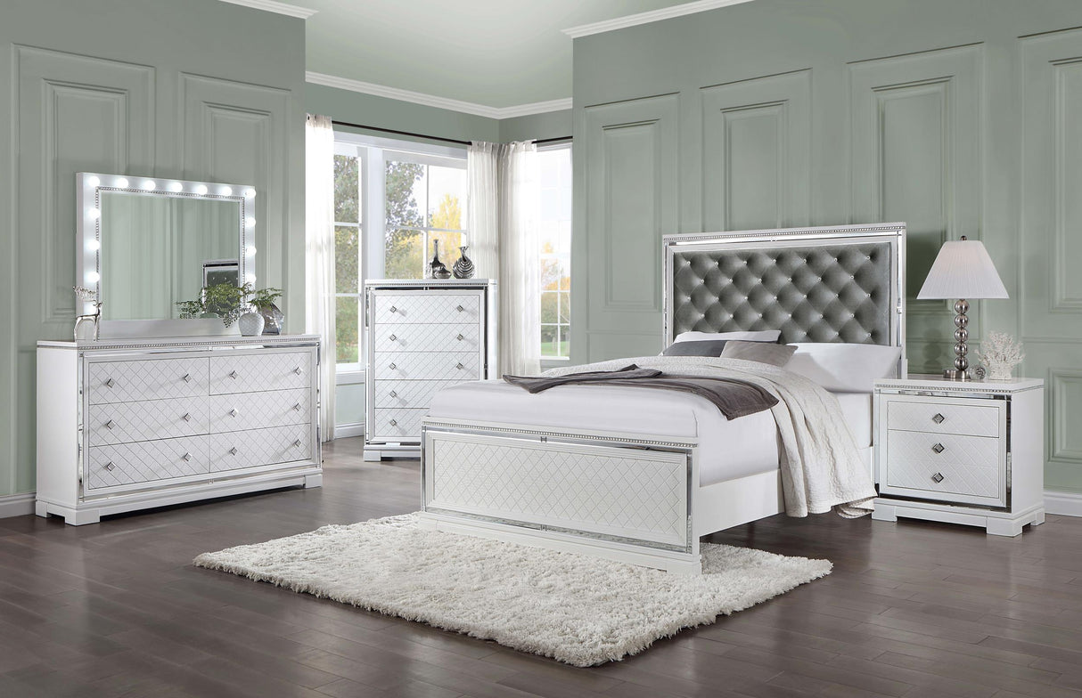 Coaster Eleanor 5-piece Queen Bedroom Set White
