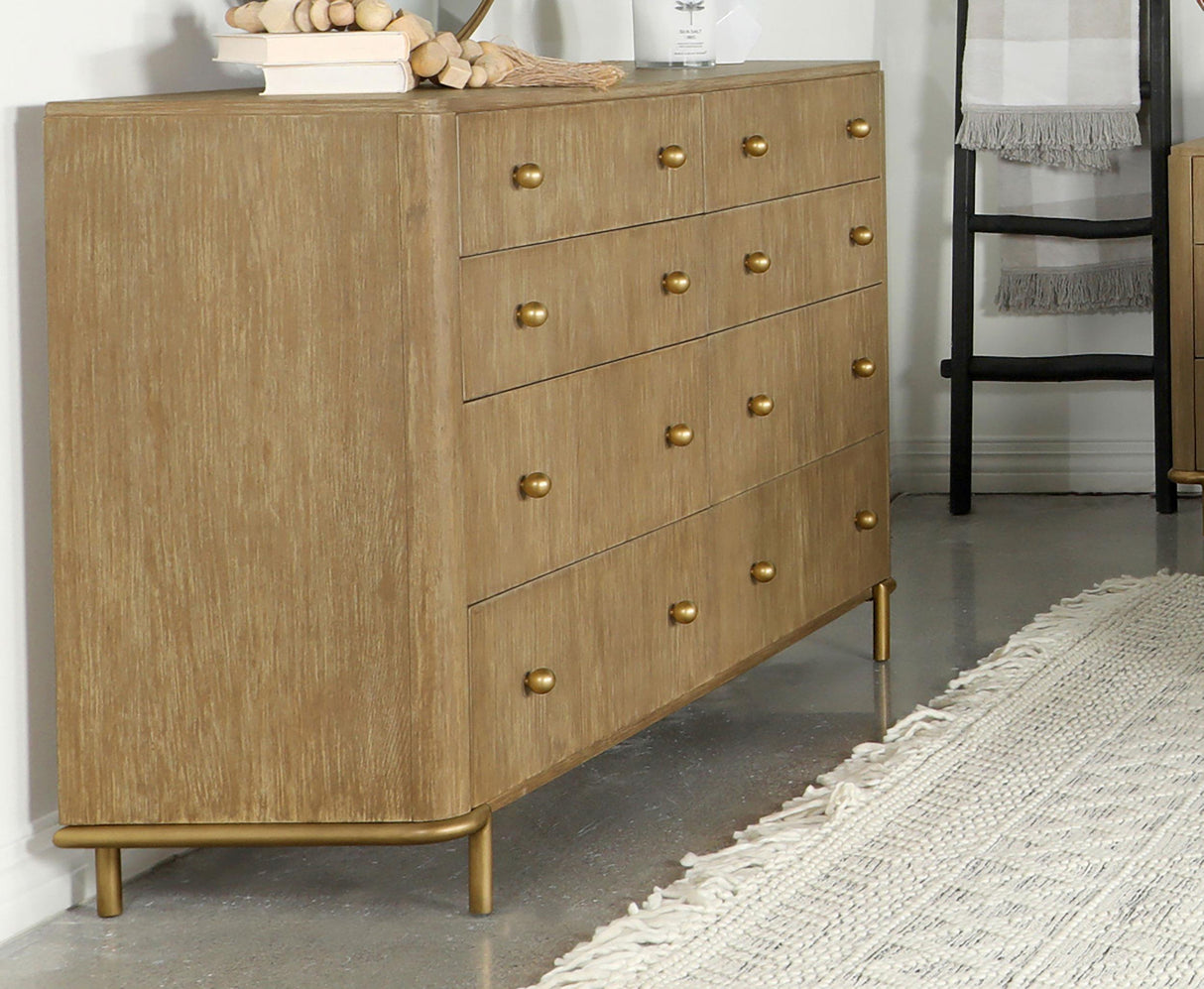 Coaster Arini 8-drawer Dresser Sand Wash