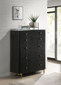Coaster Arini 5-drawer Bedroom Chest Black