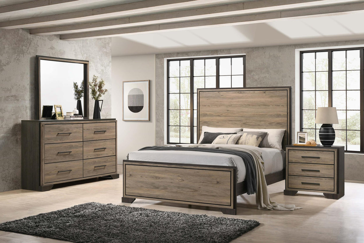 Coaster Baker 4-piece California King Bedroom Set Light Taupe