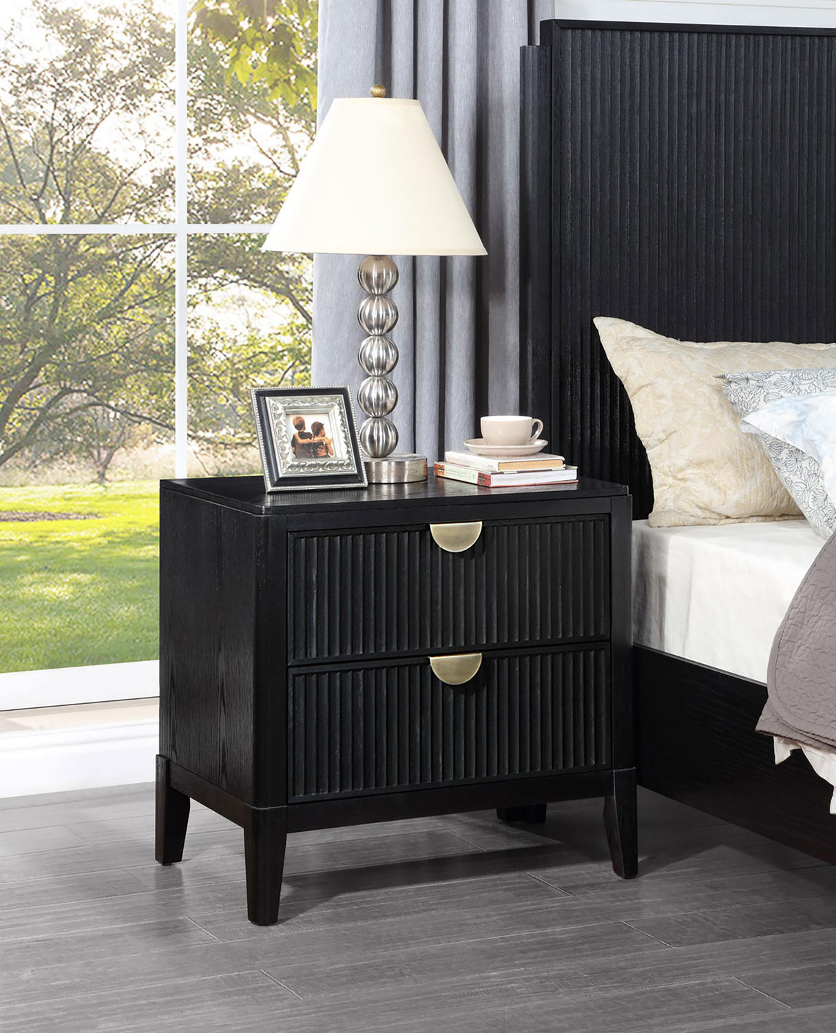 Coaster Brookmead 2-drawer Nightstand Black