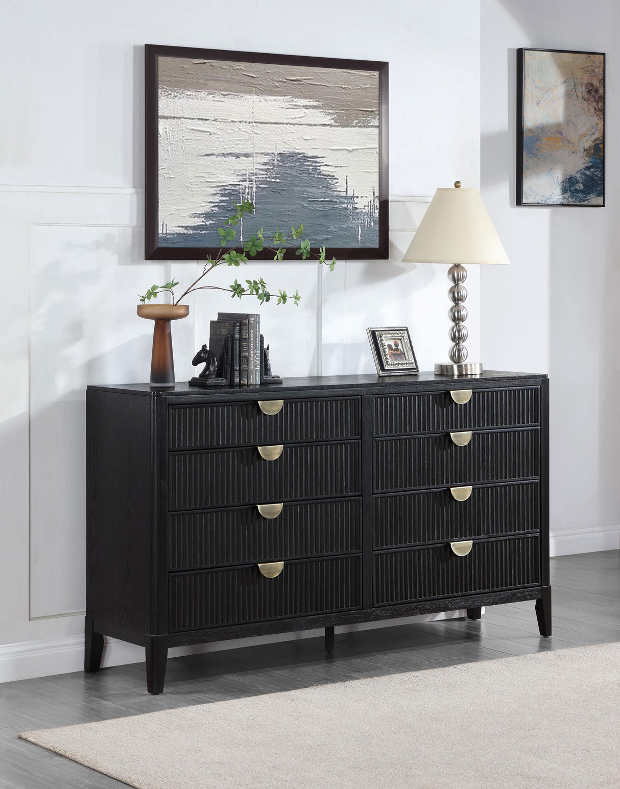 Coaster Brookmead 8-drawer Dresser Black
