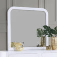 Coaster Anastasia Dresser Mirror Pearl White