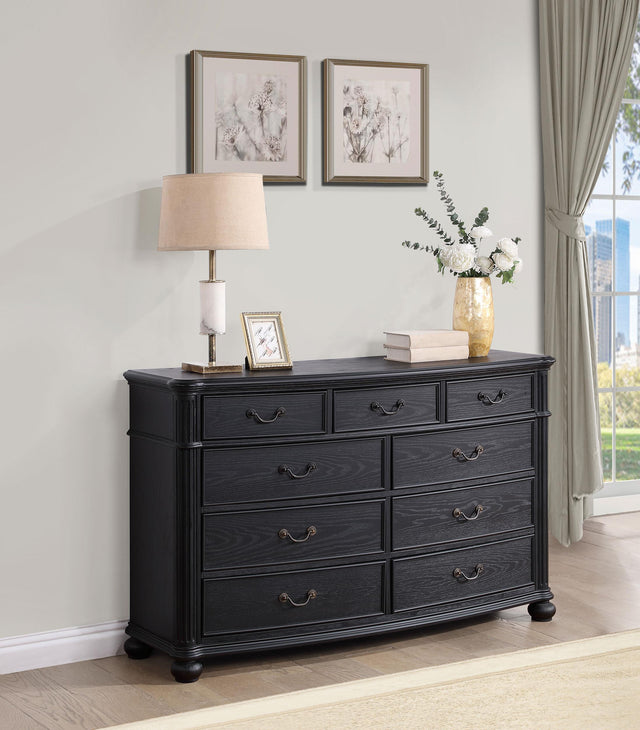 Coaster Celina 9-drawer Dresser Black