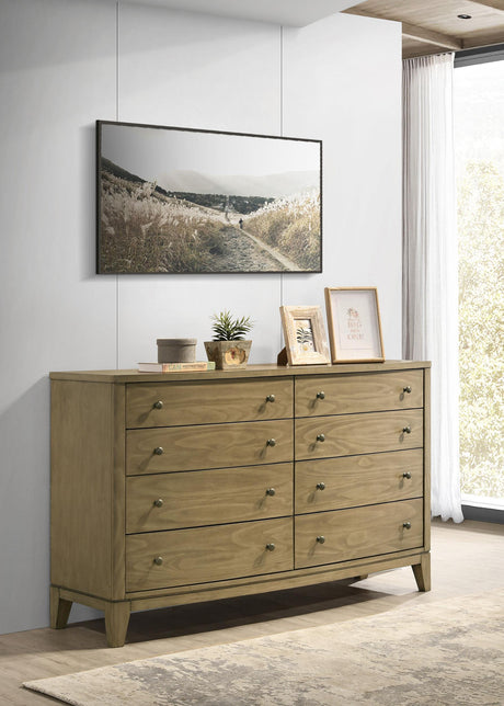 Coaster Granada 8-drawer Dresser Cabinet Natural Pine