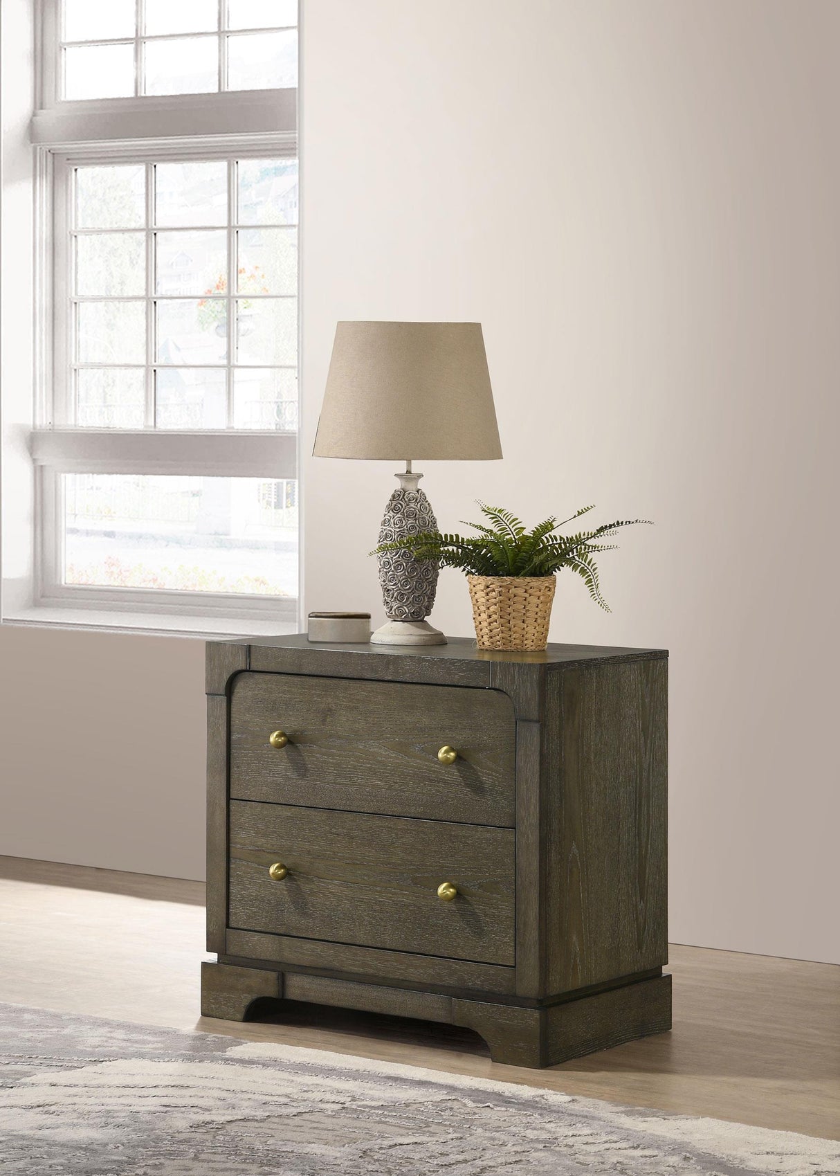 Coaster Gran Park 2-drawer Nightstand Bedside Table Dark Cocoa