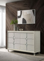 Coaster Olivia 6-drawer Dresser Cabinet Pearl White