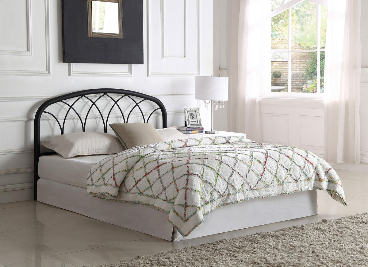 Coaster Anderson Metal Queen or Full Open Frame Headboard Black