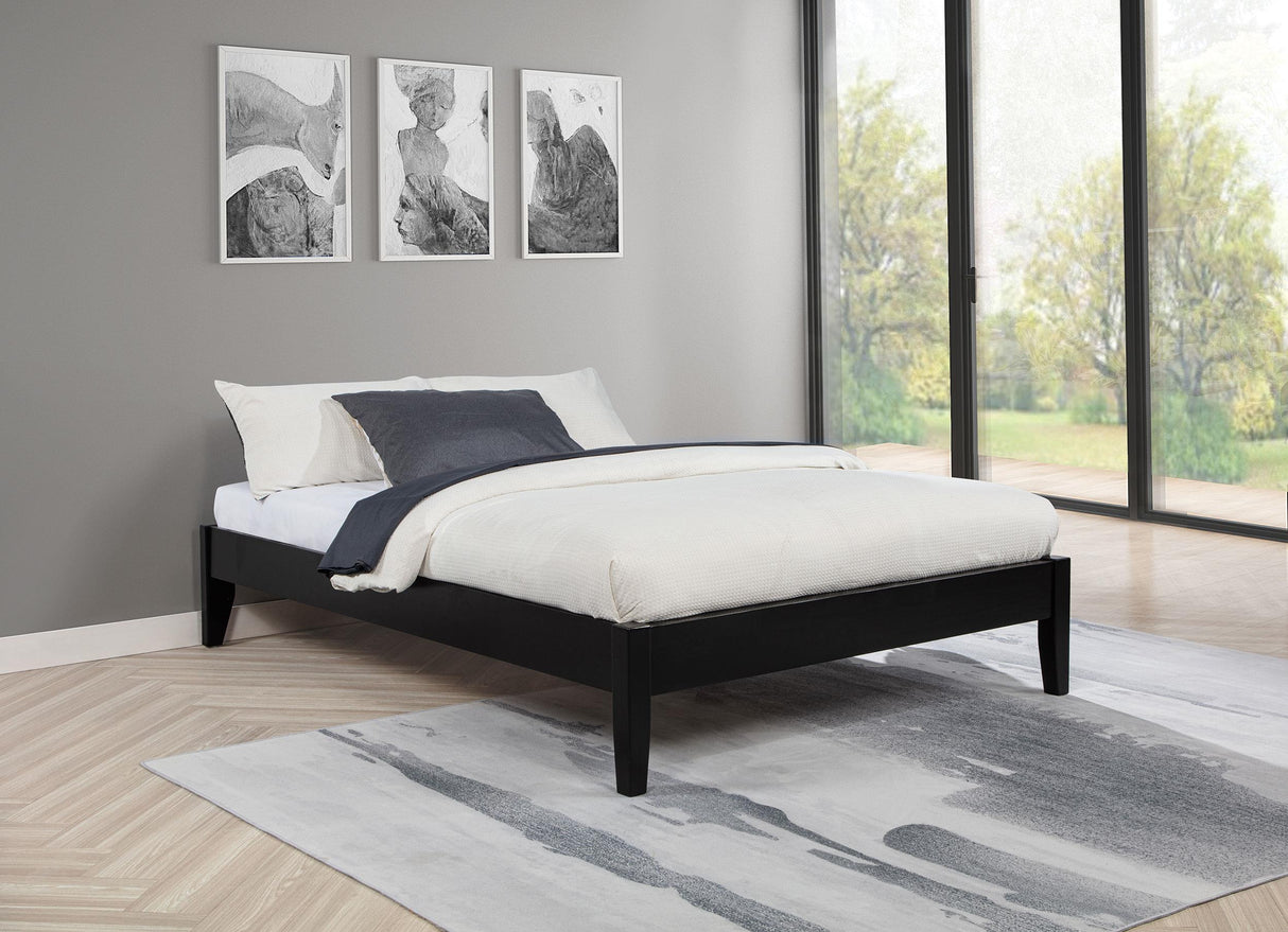 Coaster Hounslow Full Universal Platform Bed Black