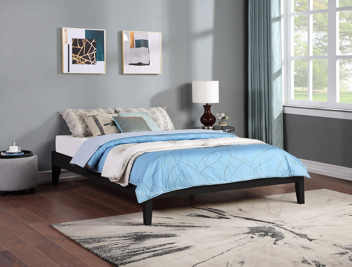 Coaster Hounslow Queen Universal Platform Bed Black