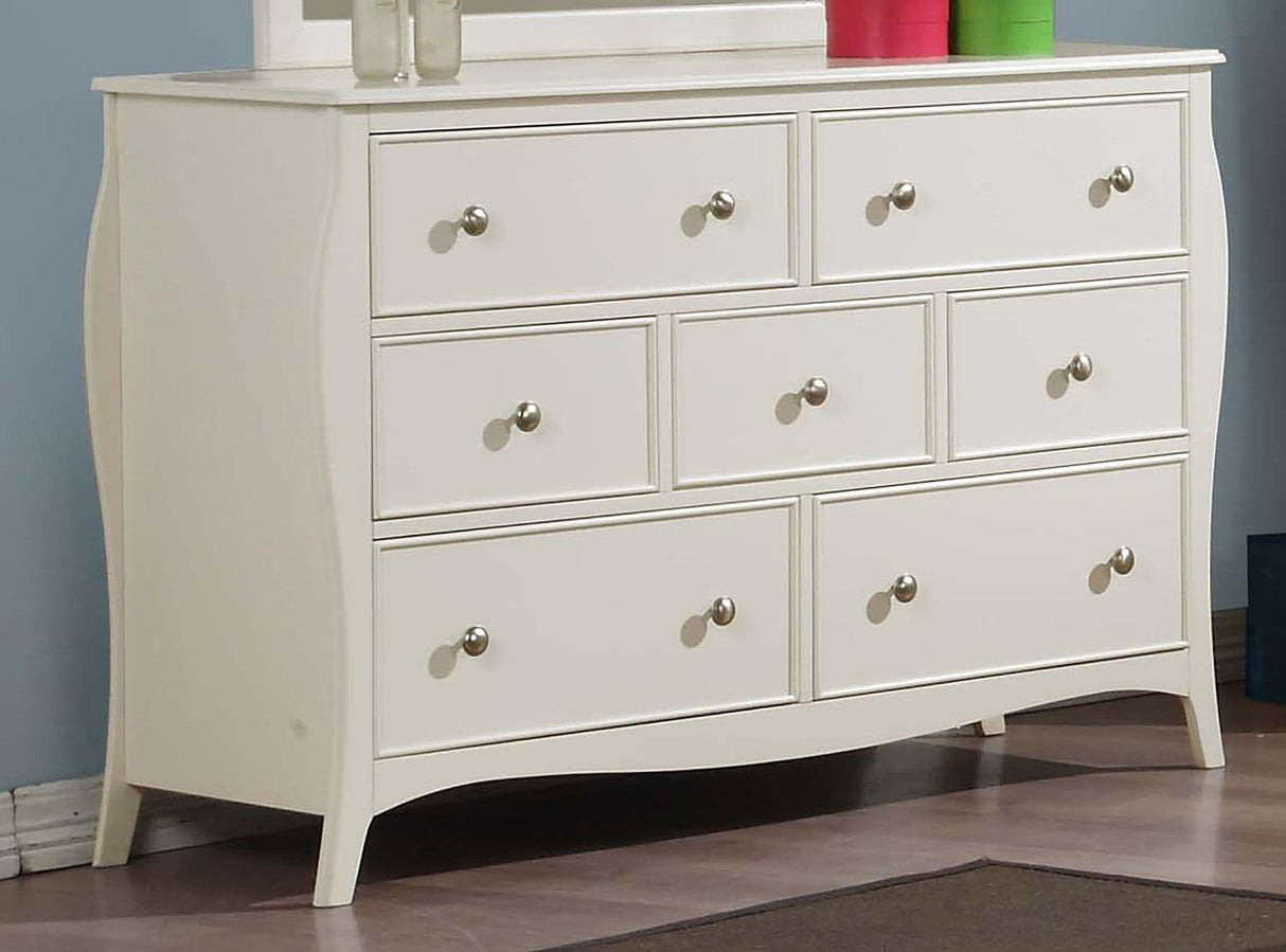 Coaster Dominique 7-drawer Dresser Cream White