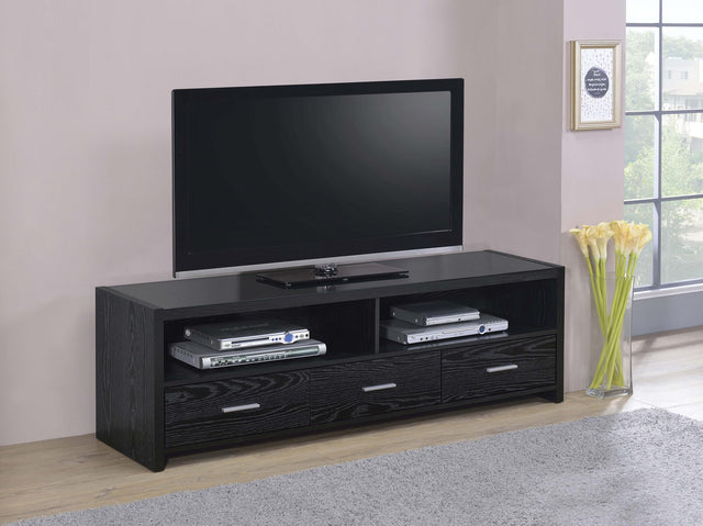 Coaster Alton 3-drawer Engineered Wood 62" TV Stand Black Oak