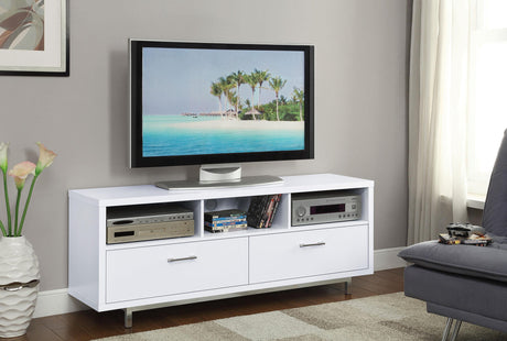 Coaster Casey 2-drawer Engineered Wood 60" TV Stand White