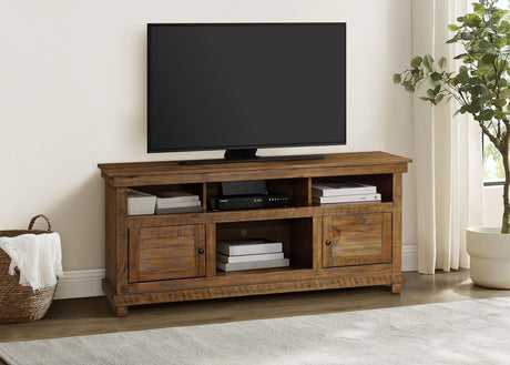 Coaster Payne 60-inch TV Stand Media Console Distressed Brown